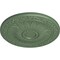 Ekena Millwork Lunel Ceiling Medallion (Fits Canopies up to 3 3/4"), 20 1/4"OD x 1 1/2"P, Athenian Green CM20LUAGF - alternate 3